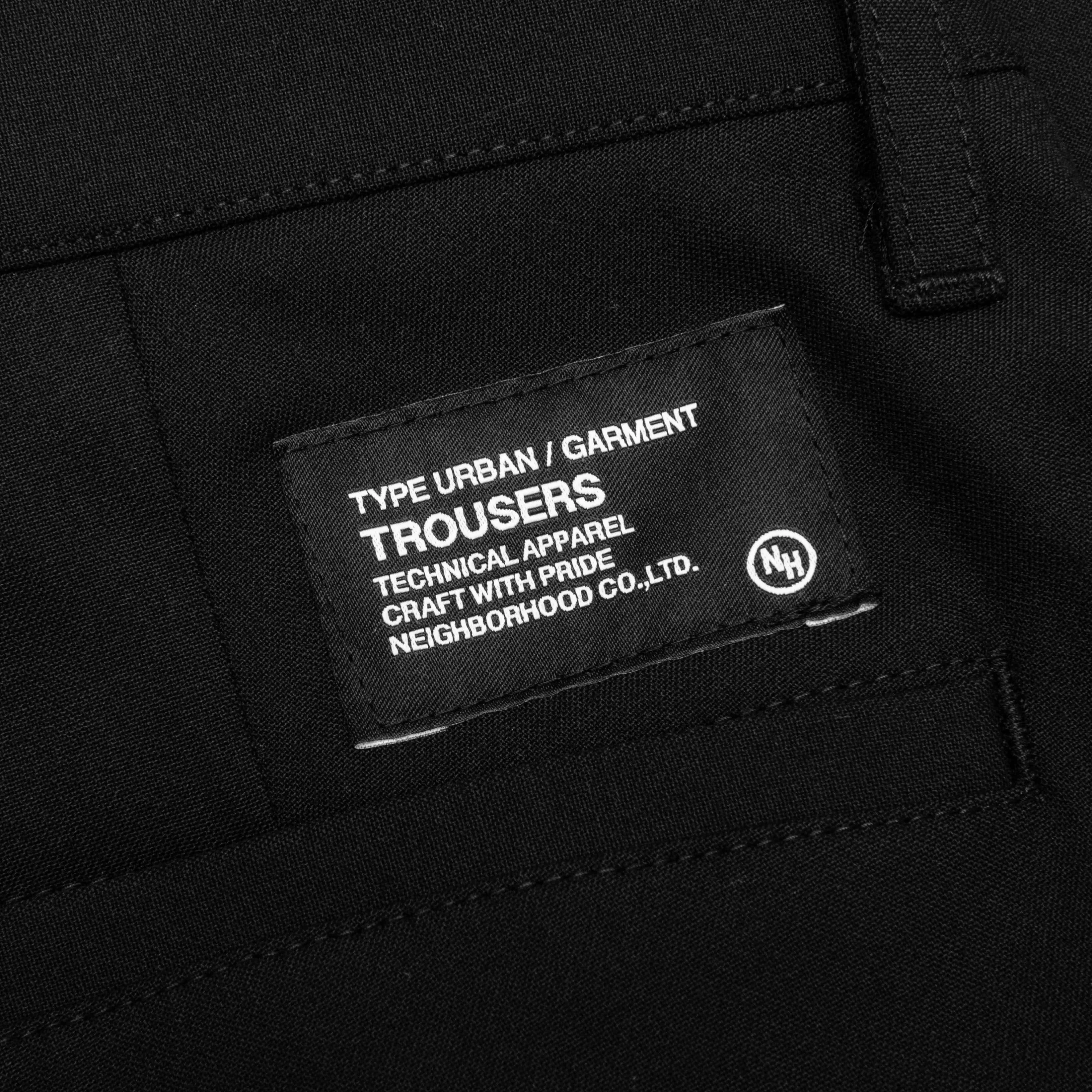 Tuck Pants - Black