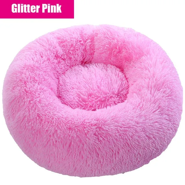 Washable Warm Fluffy Dog Bed