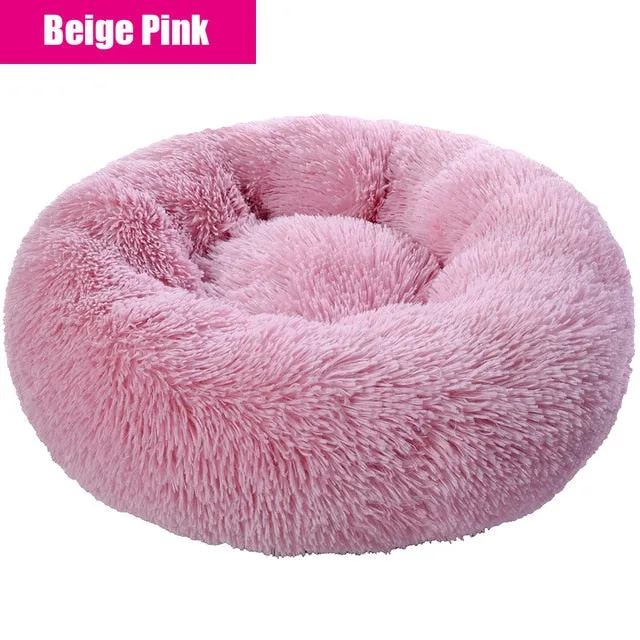 Washable Warm Fluffy Dog Bed