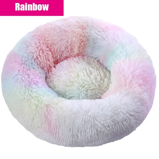 Washable Warm Fluffy Dog Bed