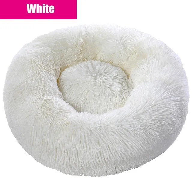 Washable Warm Fluffy Dog Bed