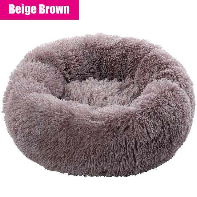 Washable Warm Fluffy Dog Bed