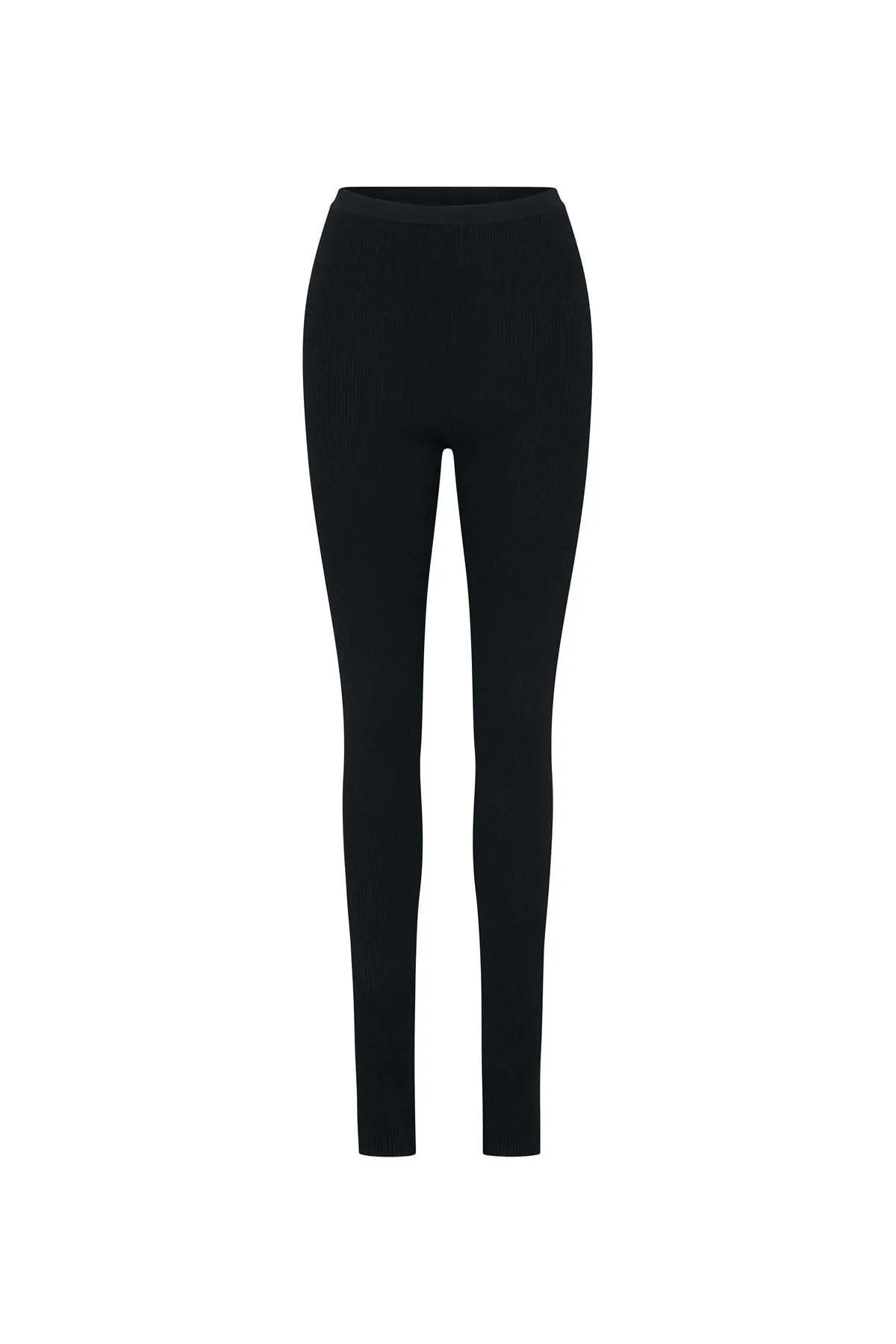 WILLOW KNIT LEGGING-BLACK