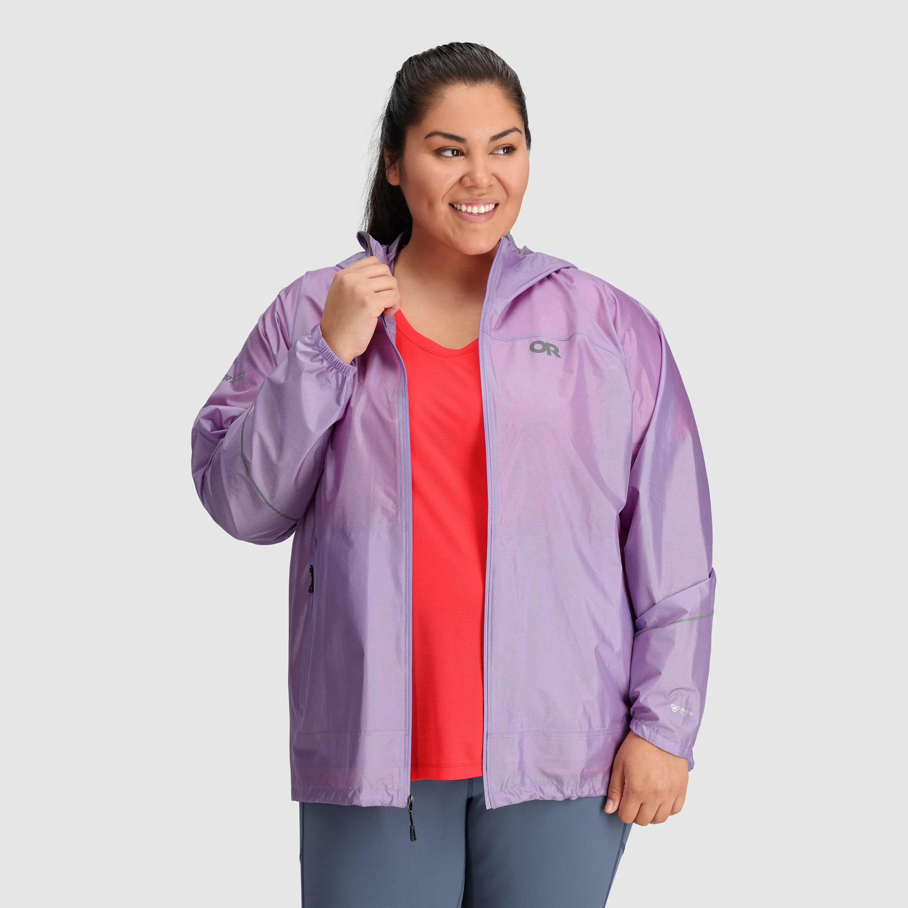 Women's Helium Rain Ultralight Jacket - Plus