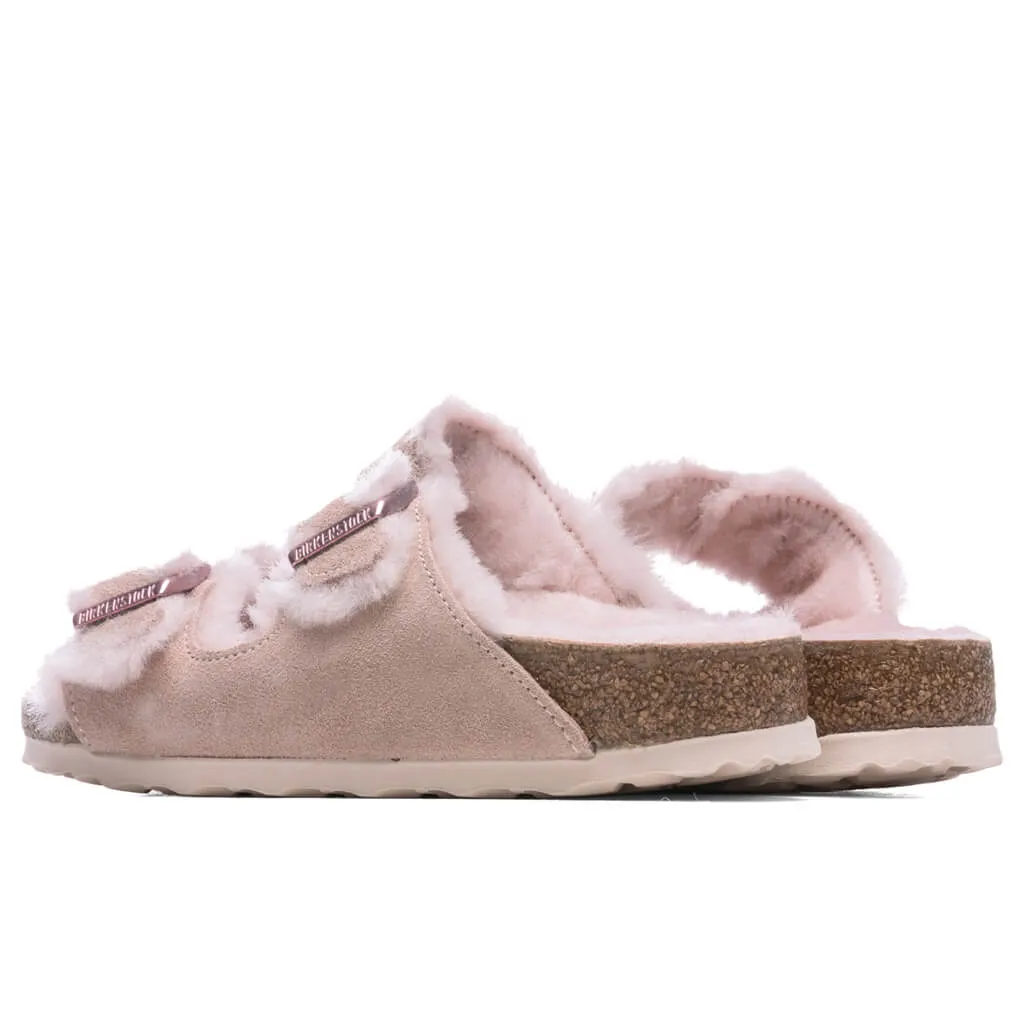 Women's Narrow Arizona Shearling - Light Rose