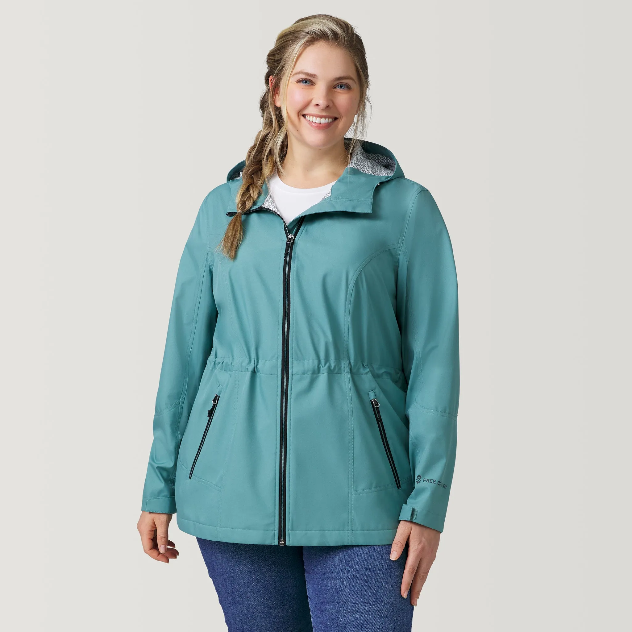 Women's Plus Size X2O Anorak Rain Jacket