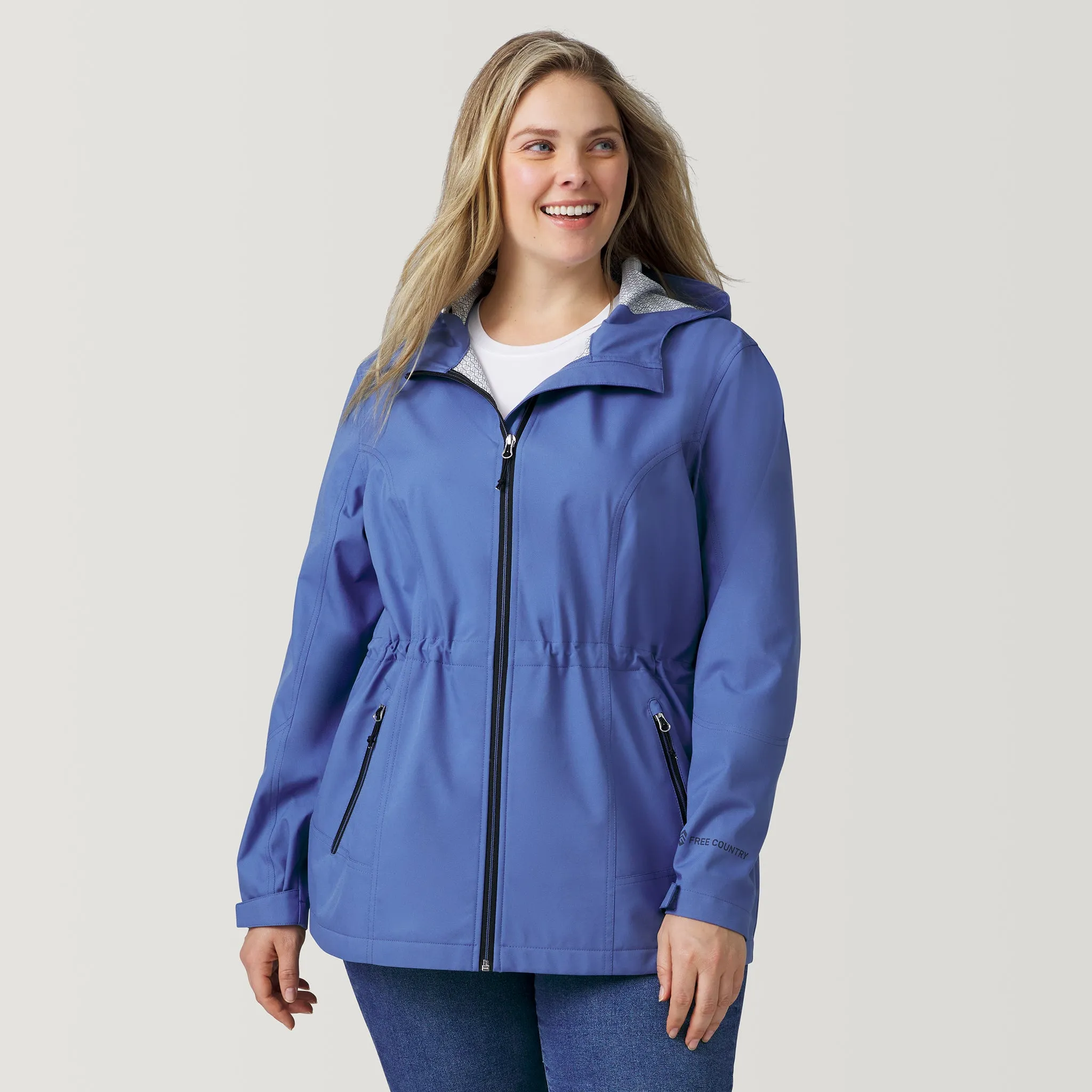 Women's Plus Size X2O Anorak Rain Jacket