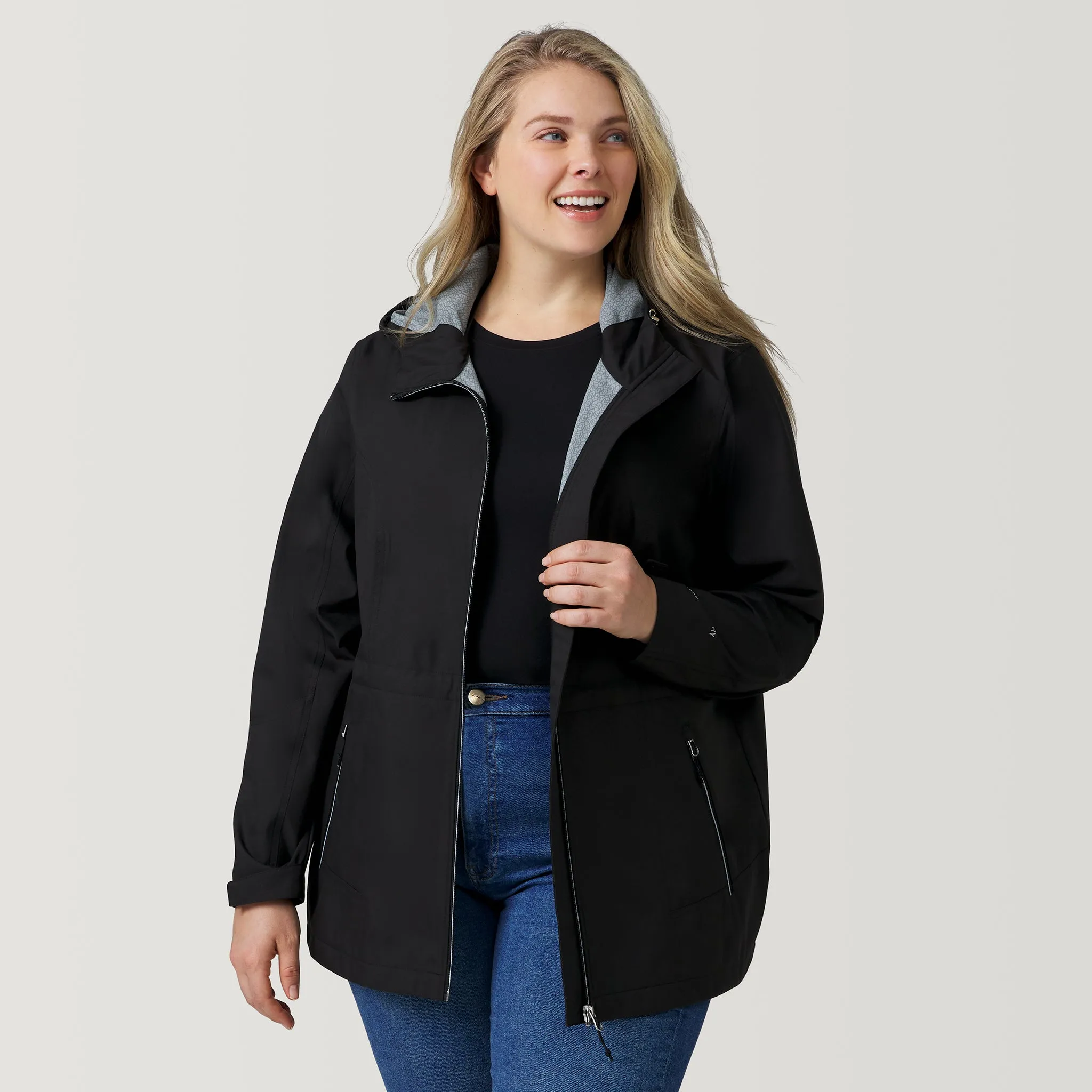 Women's Plus Size X2O Anorak Rain Jacket