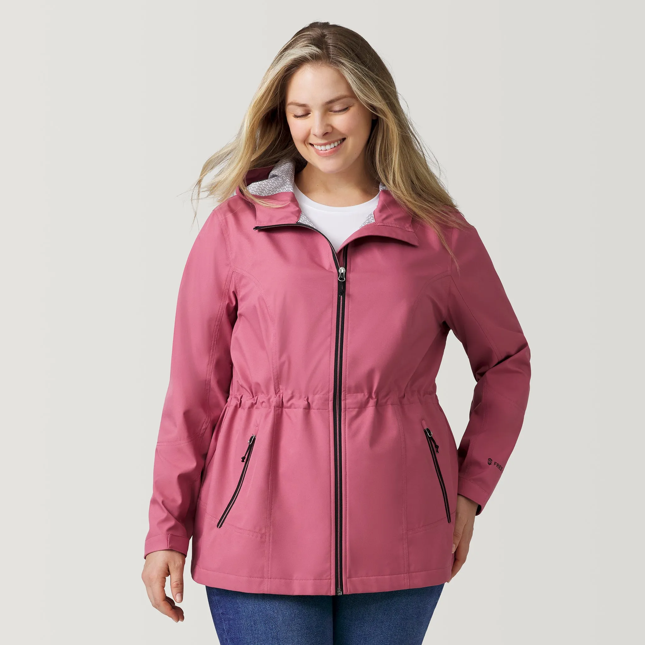 Women's Plus Size X2O Anorak Rain Jacket