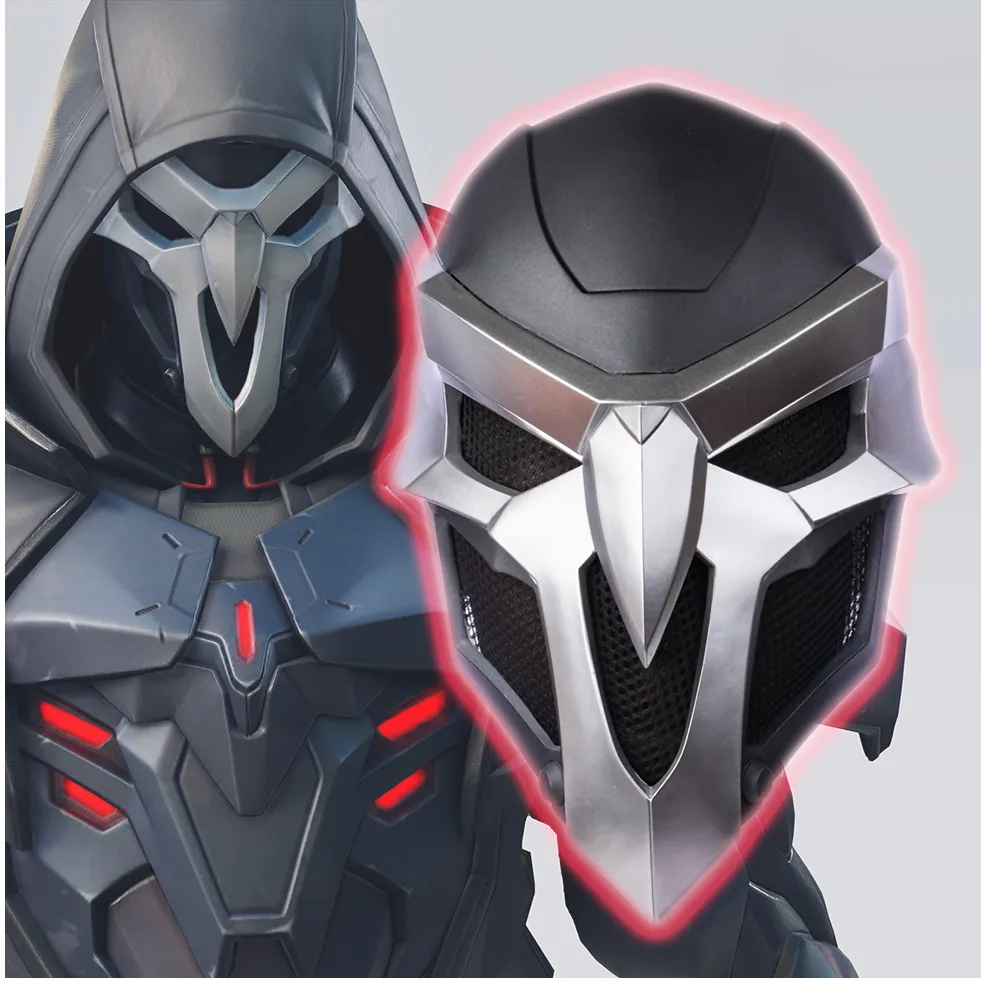 Xcoser OVERWATCH 2 Reaper Classic II Mask OW2 Cosplay Prop（Pre-order, ＞30 days）